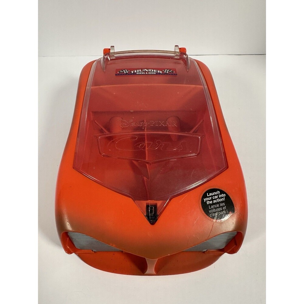 Disney Store Pixar Cars Thunder Hollow Crazy 8 Crashers Launcher